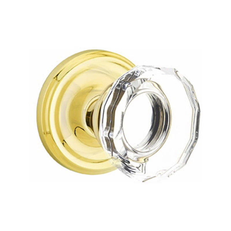 Emtek Lowell Knob Concealed Screws With Regular Rosette