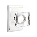 Emtek Modern Square Knob with Neos Rosette