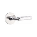 Emtek Select R-BAR Tribeca Lever with Disk Rosette