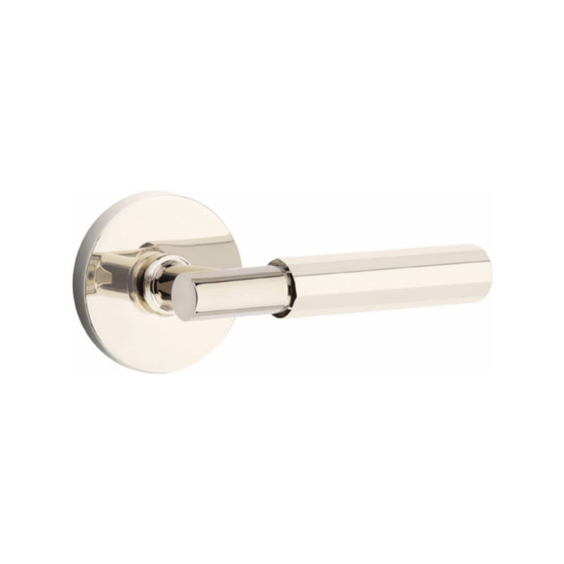 Emtek Select T-BAR Faceted Lever with Disk Rosette