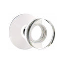 Emtek Modern Disc Knob Concealed Screws with Modern Rosette