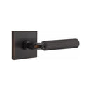 Emtek Select R-BAR Straight Knurled Lever with Square Rosette