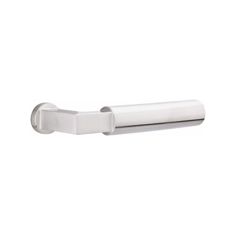 Emtek Stainless Steel Davos Tubular Handleset with Hercules lever