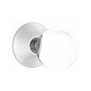 Emtek Bristol Knob Concealed Screws with Modern Rosette