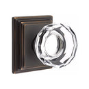 Emtek Lowell Knob With Wilshire Rosette