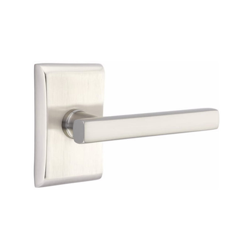 EMTEK Freestone Lever Concealed Screws with Neos Rosette