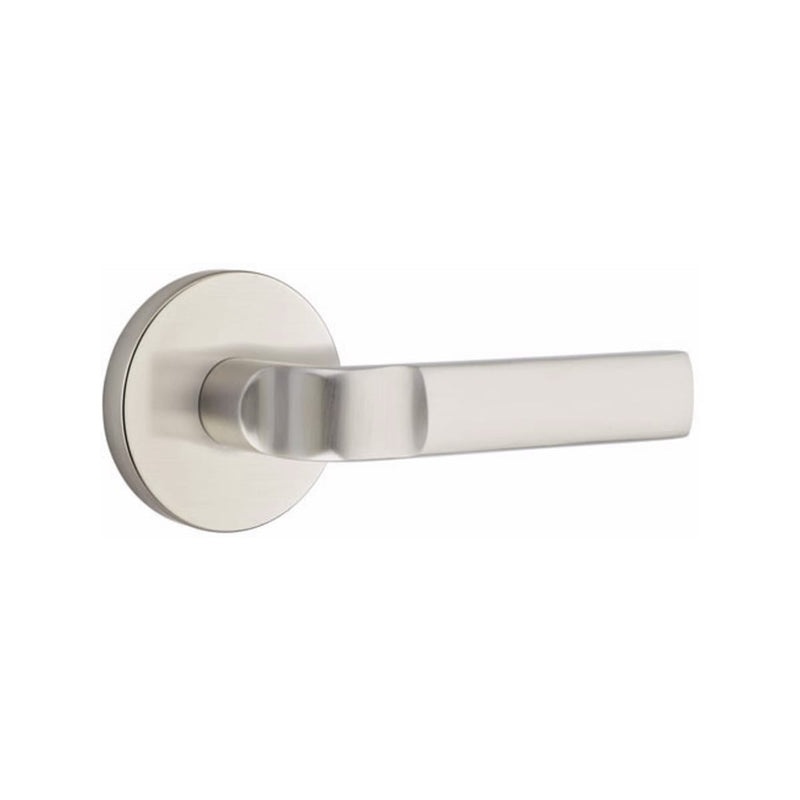 EMTEK Aston Lever Concealed Screws with Disk Rosette