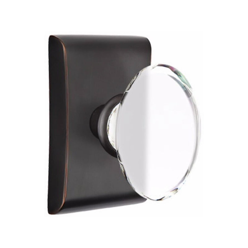 Emtek Hampton Knob Concealed Screws with Neos Rosette