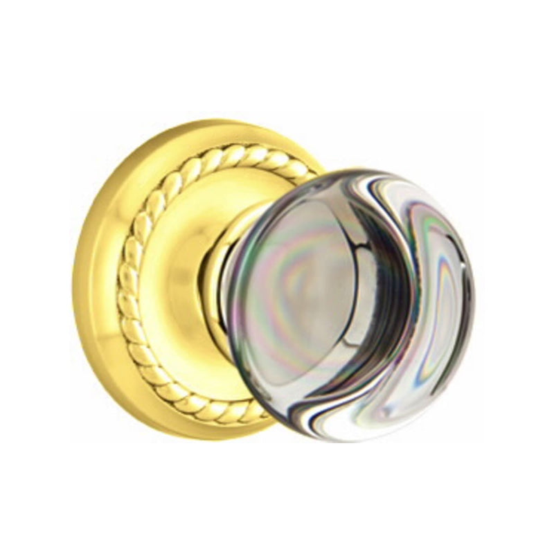 Emtek Providence Knob Concealed Screws With Rope Rosette