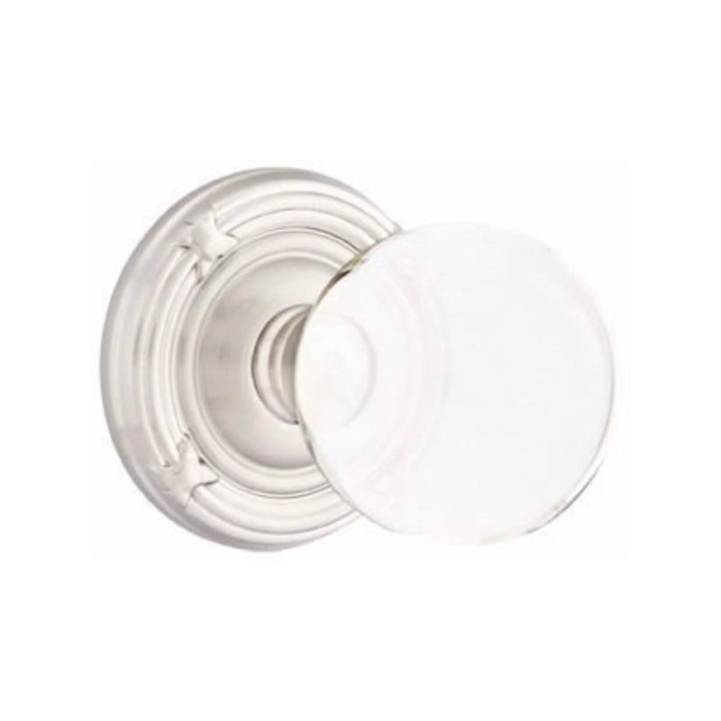 Emtek Bristol Knob Concealed Screws With Ribbon & Reed Rosette