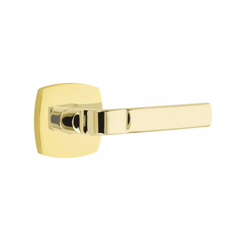 EMTEK Aston Lever Concealed Screws with Urban Modern Rosette