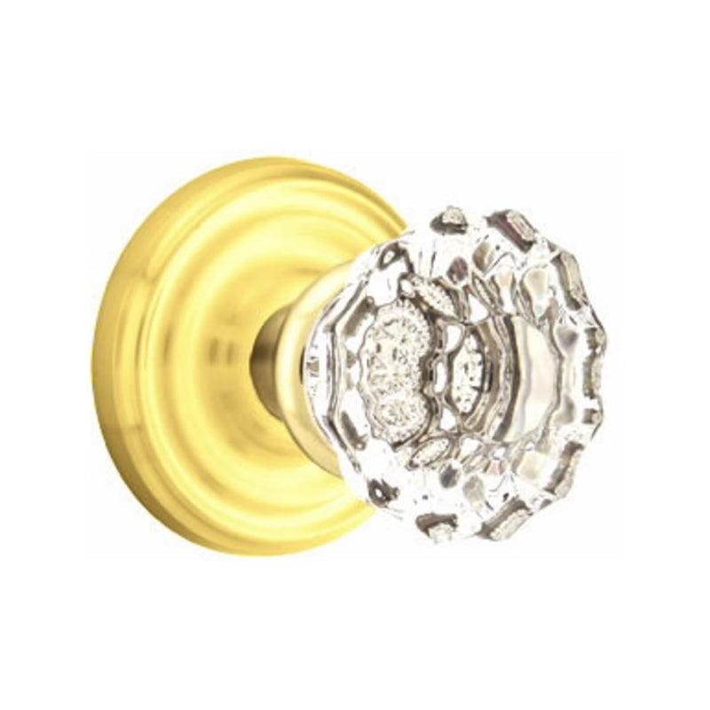 Emtek Astoria Knob Concealed Screws With Regular Rosette