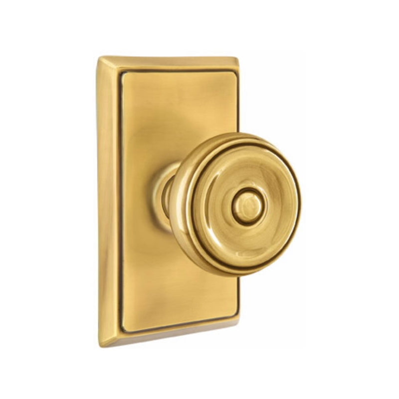 Emtek Waverly Knob Concealed Screws With Rectangular Rosette
