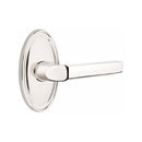 Emtek Milano Lever Concealed Screws with Oval Rosette