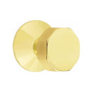 Emtek Octagon Concealed Screws Knob with Modern Rosette