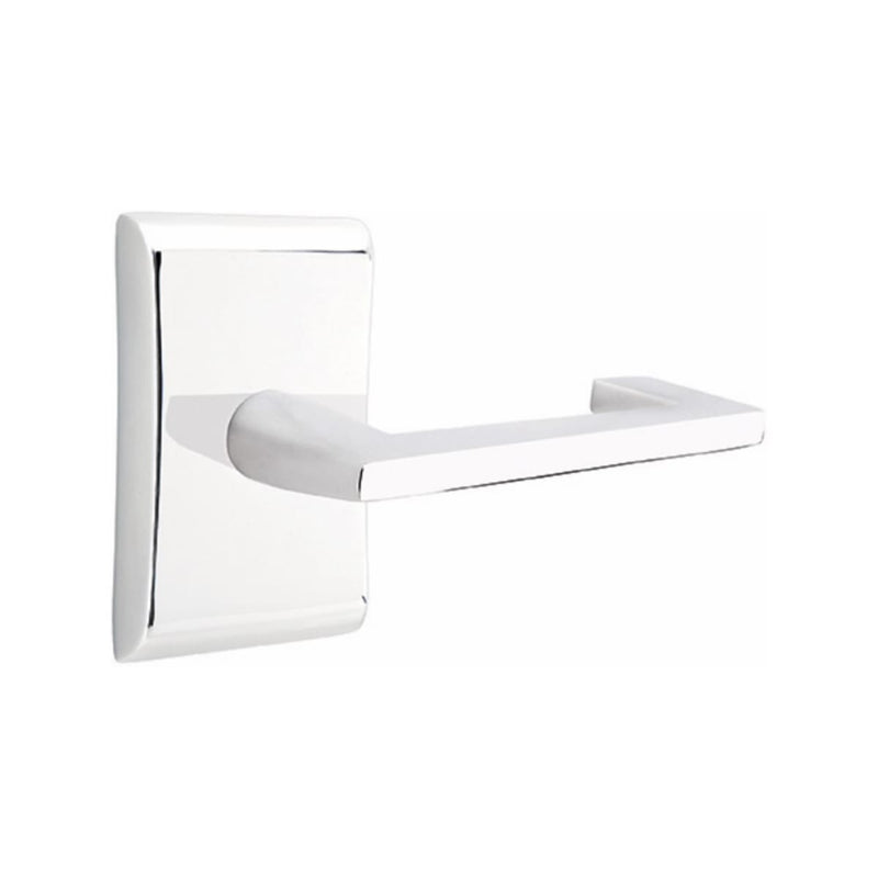 EMTEK Argos Lever Concealed Screws with Neos Rosette