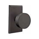 Emtek Sandcast Bronze Round Knob Concealed Screws with