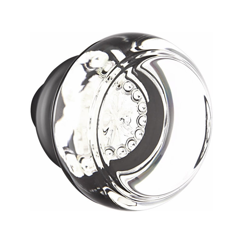Emtek Brighton Tubular Handleset with Georgetown Glass Knob