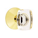 Emtek Windsor Knob with Modern Rosette