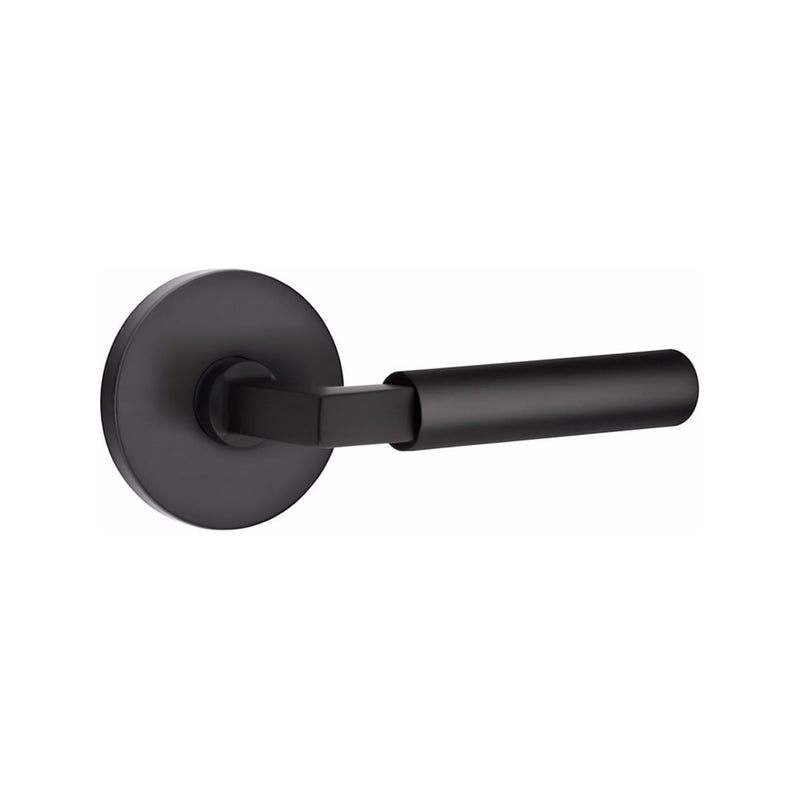 Emtek Select L-Square Smooth Lever Concealed Screws with Disk Rosette