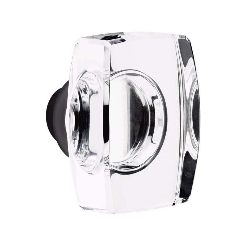 Emtek Brighton Tubular Handleset with Windsor Glass Knob