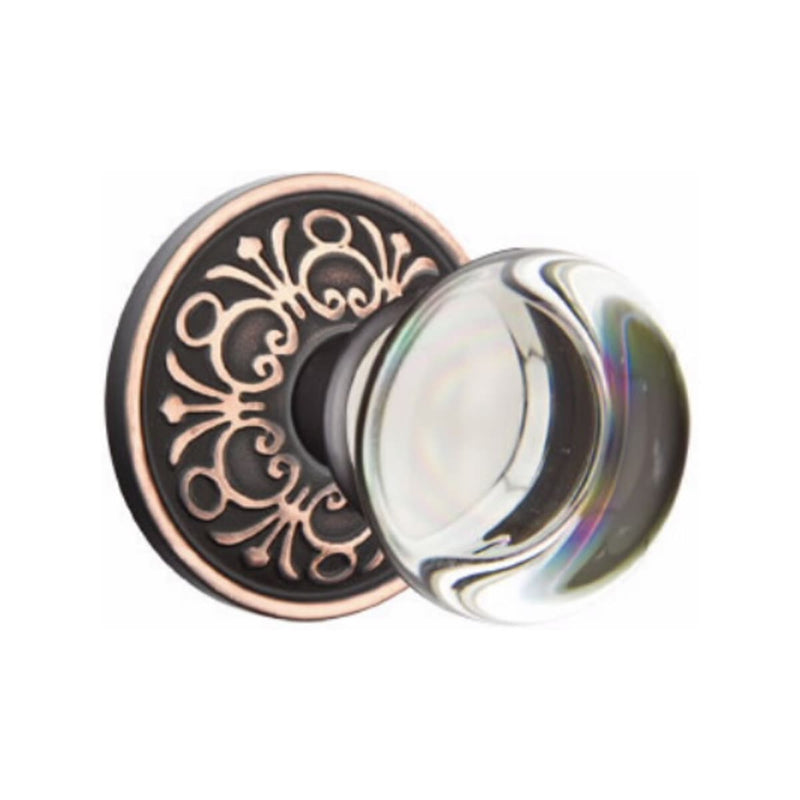 Emtek Providence Knob Concealed Screws With Lancaster Rosette