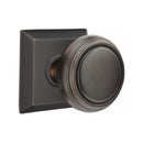 Emtek Norwich Knob Concealed Screws With Quincy Rosette
