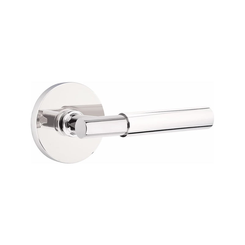 Emtek Select T-BAR Smooth Lever Concealed Screws with Disk Rosette