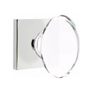 Emtek Hampton Knob Concealed Screws with Square Rosette