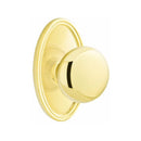 Emtek Providence Knob Concealed Screws With Oval Rosette