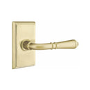 Emtek Turino Lever Concealed Screws with Rectangular Rosette