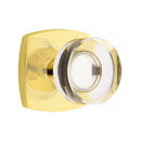 Emtek Modern Disc Knob with Urban Modern Rosette