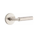 Emtek Select R-BAR Hammered Lever with Disk Rosette