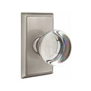 Emtek Providence Knob Concealed Screws With Rectangular Rosette