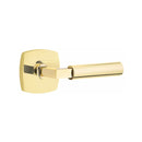 Emtek Select L-Square Smooth Lever with Urban Modern Rosette