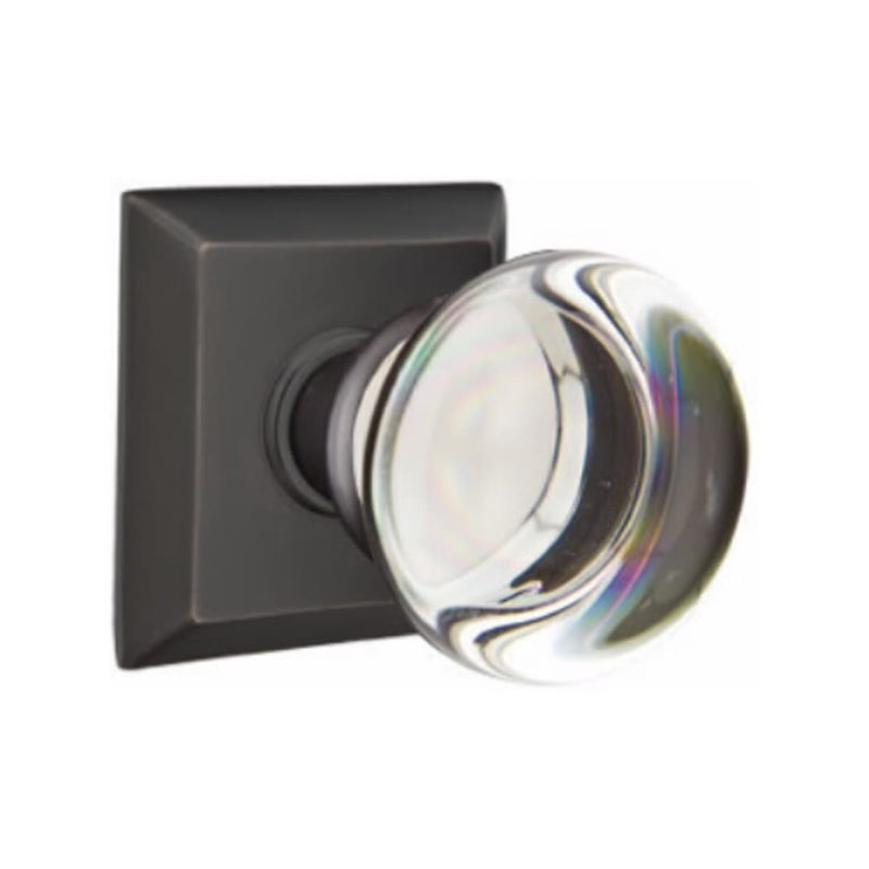 Emtek Providence Knob Concealed Screws With Quincy Rosette