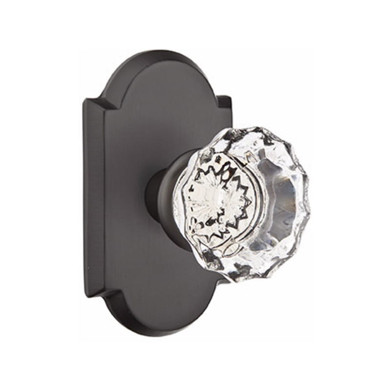 Emtek Glass Astoria Knob Concealed Screws with