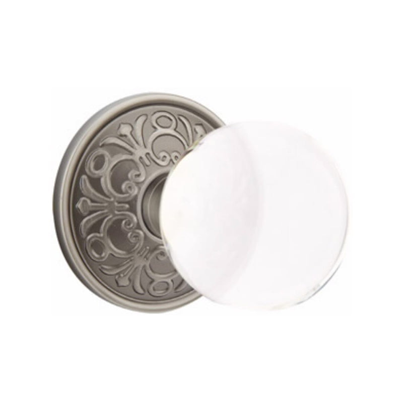 Emtek Bristol Knob Concealed Screws With Lancaster Rosette