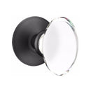 Emtek Hampton Knob Concealed Screws with Modern Rosette