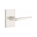 EMTEK Athena Lever with Modern Rectangular Rosette