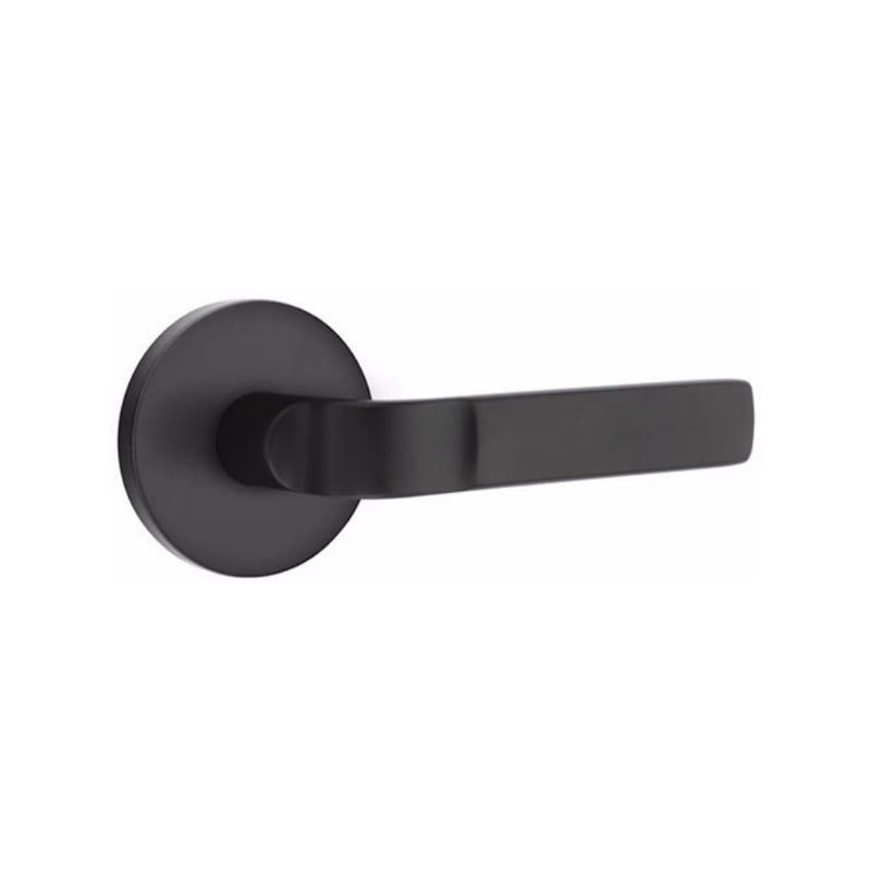 EMTEK Aston Lever Concealed Screws with Disk Rosette