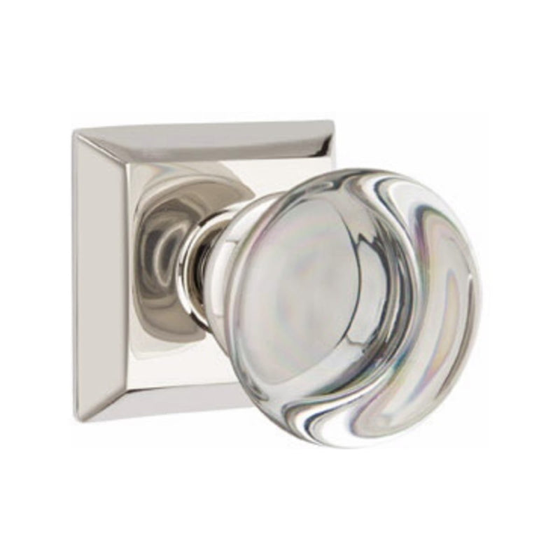 Emtek Providence Knob Concealed Screws With Quincy Rosette