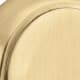 Emtek Brass Rosette Ice White Knob Concealed Screws With Rope Rosette