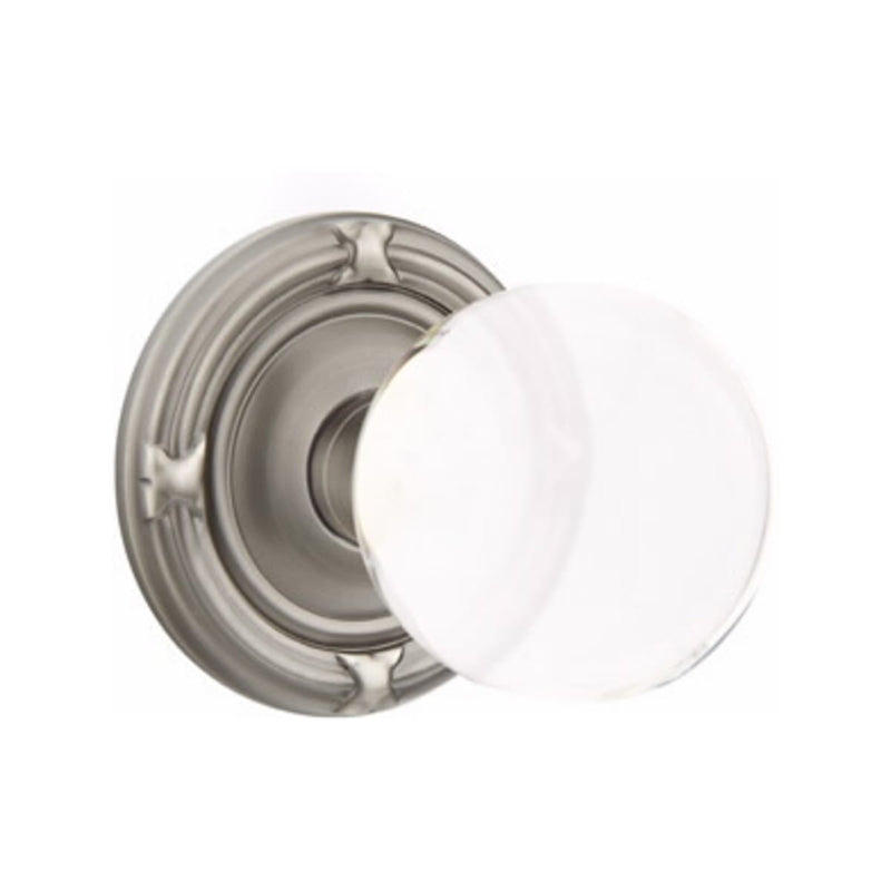 Emtek Bristol Knob Concealed Screws With Ribbon & Reed Rosette