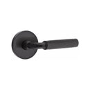 Emtek Select R-BAR Knurled Lever Concealed Screws with Disk Rosette
