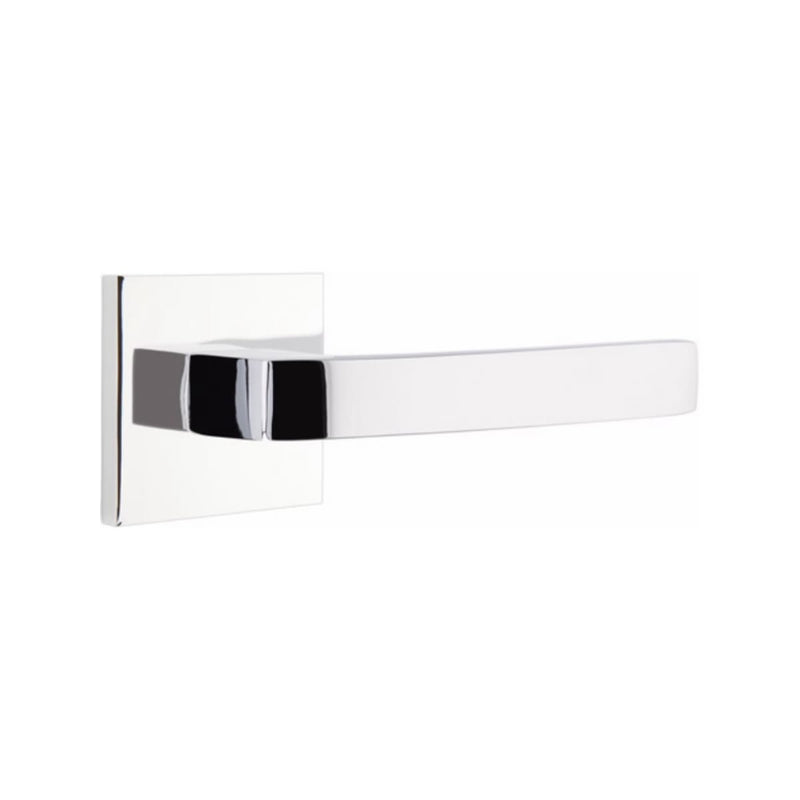 EMTEK Breslin Lever Concealed Screws with Square Rosette