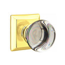 Emtek Providence Knob Concealed Screws With Quincy Rosette