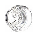 Emtek Modern Style Electronic Keypad Handle Set with Georgetown Glass Knob