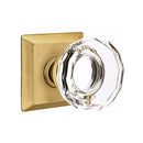 Emtek Lowell Knob With Quincy Rosette