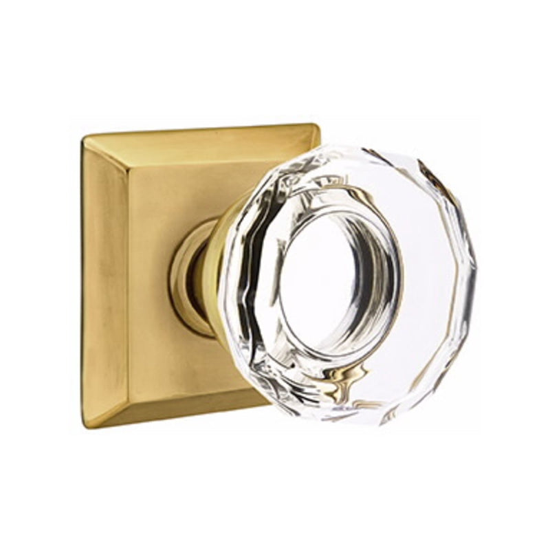 Emtek Lowell Knob With Quincy Rosette